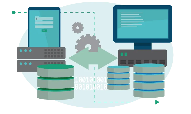 Icon showing human resources (HR) document management